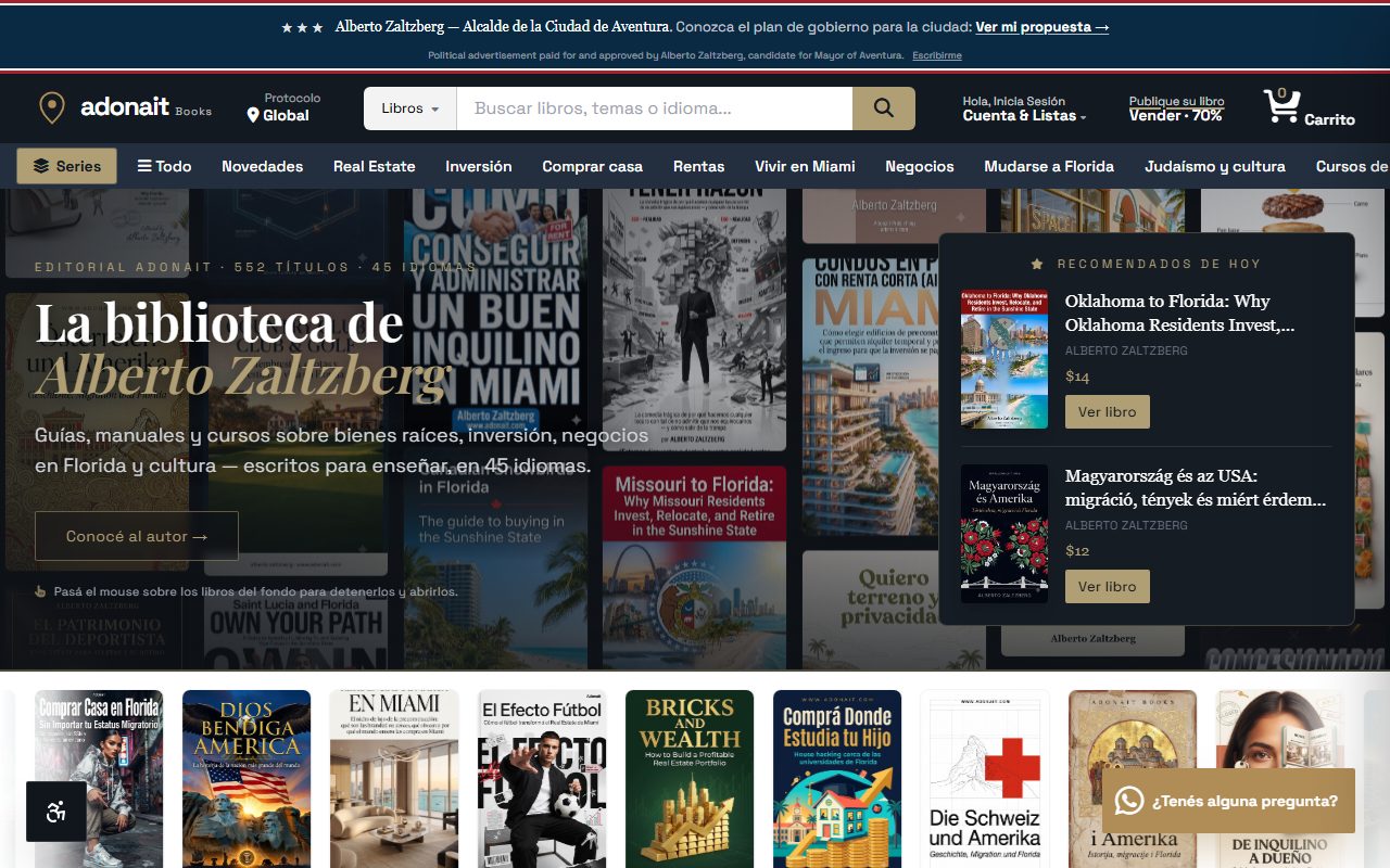 books.adonait.com — screenshot