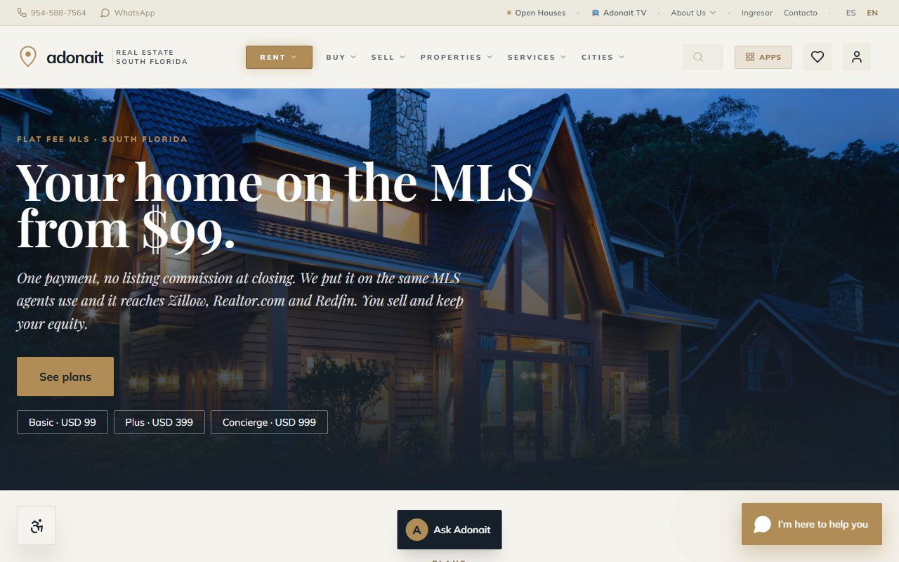 Flat Fee MLS — screenshot