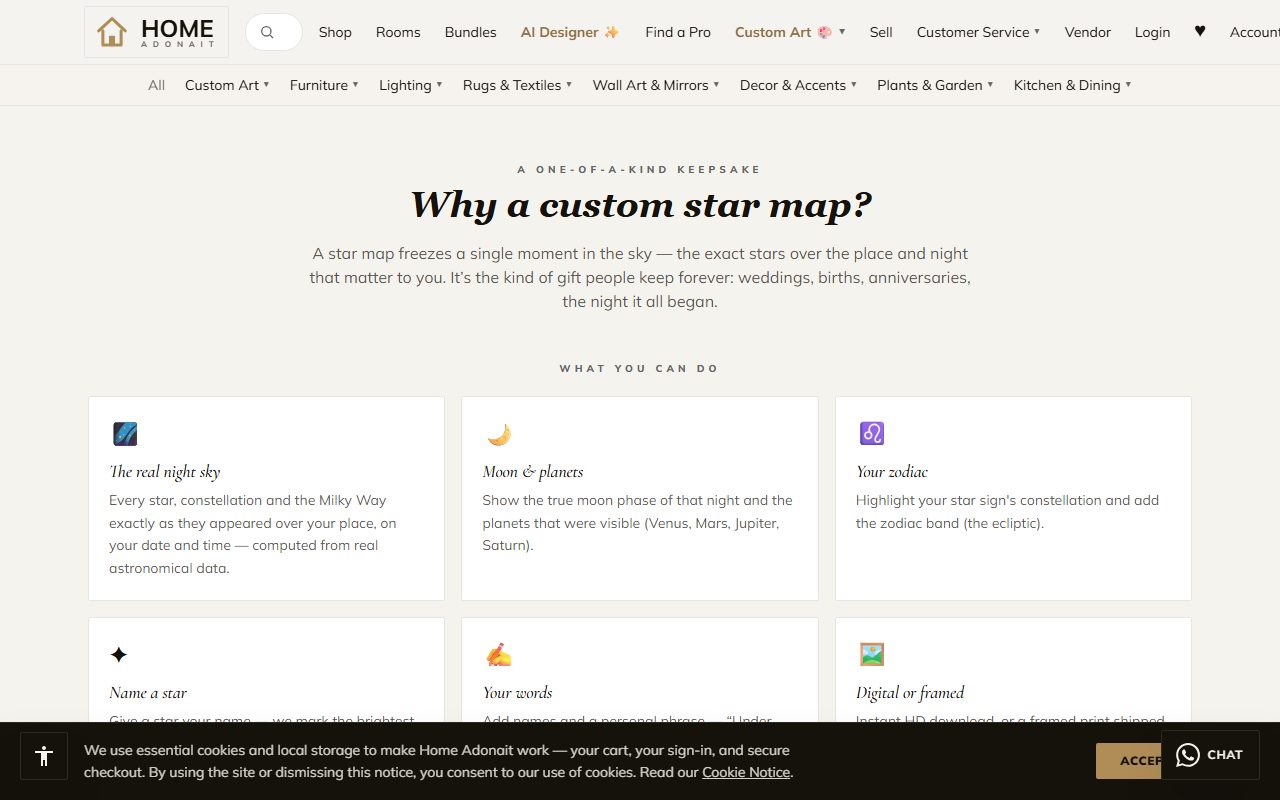 Star Map — screenshot